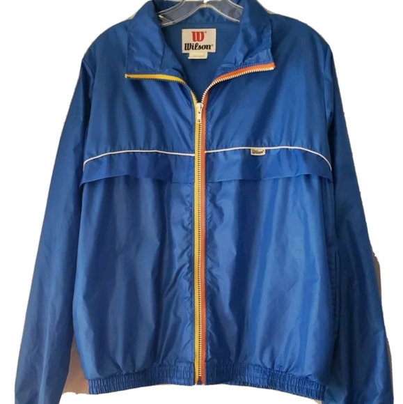 Wilson Other - VINTAGE WILSON MEN’S ZIP UP WINDBREAKER JACKET MED